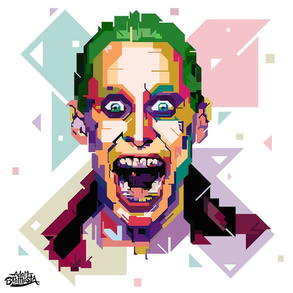 Colorful Joker (Jared Leto)